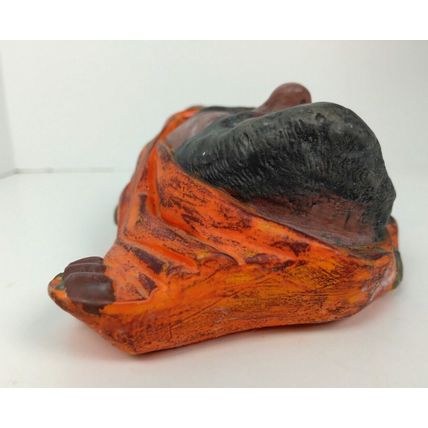 Middle Eastern/Syrian/Arabian Man w/ Beard/ Wall hang - Bossons Type Chalkware