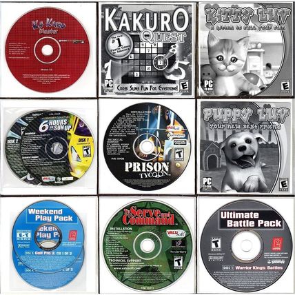 Games Lot #19 for Windows 98/ME/2000/XP 2006