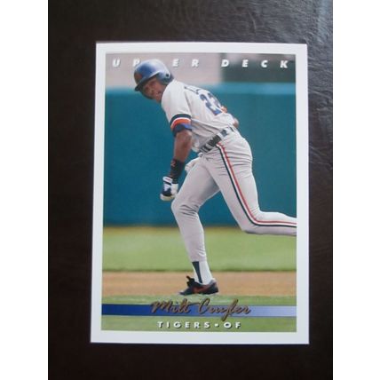 Three (3) Milt Cuyler Baseball Cards (See Pictures and Description Below)