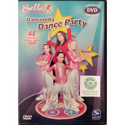 BELLA DANCERELLA DANCE PARTY 45 MINUTE DANCE-A-LONG DVD