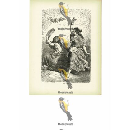 Gipsy Dance, Spain, Book Illustration (Print), c1880