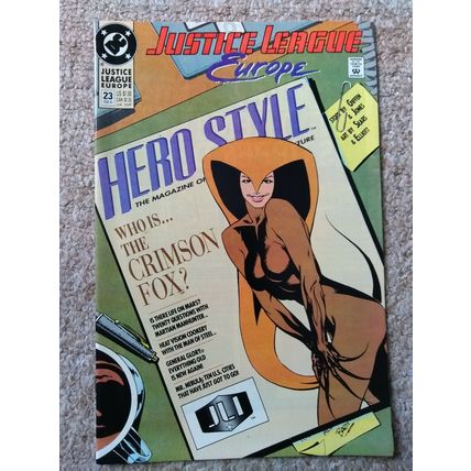JUSTICE LEAGUE EUROPE # 23 (1989) DC COMICS (VFN Condition)