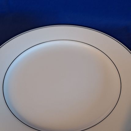 Vintage Lot 5 Zylstra SILVER ECSTACY Fine China BREAD & Butter PLATES 6 3/8"