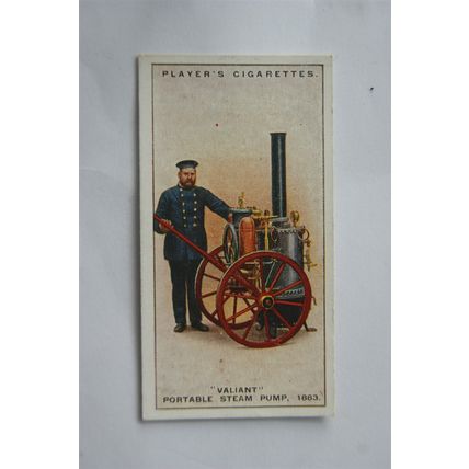 1930 Players Fire-Fighting Appliances No. 25 Valiant Portable Steam Pump 1883