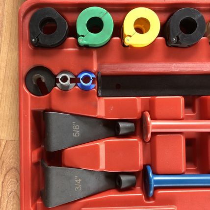Cal-Van Master Quick Disconnect Tool Kit Fuel AC Hydraulic Coupling Line HRR 683