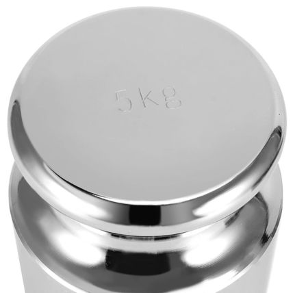 5 KG Calibration Weight, 5000G Precision Class M1 Steel Scale Calibration Weight