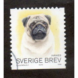 SWE 2008 (5.50K) 'DOGS' FINE USED (EBID 39-906)