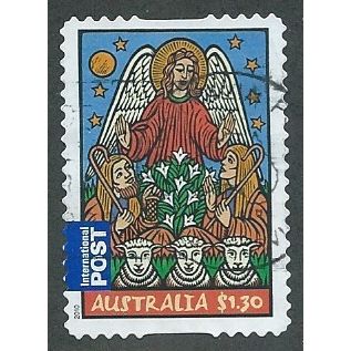 AUS 2010 $1.30(S/A) 'CHRISTMAS' FINE USED (EBID44-091)