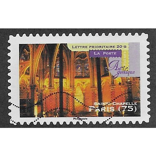FRA 2011 (58c) 'GOTHIC ART - PARIS 75' FINE USED (EBID56-601)