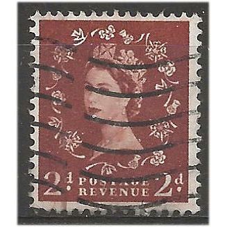 1959 SG605 2d Light Red-Brown Phosphor GRAPHITE Good+ Used . .. .