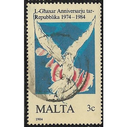 1984 SG 748 - #4 fine used (o)