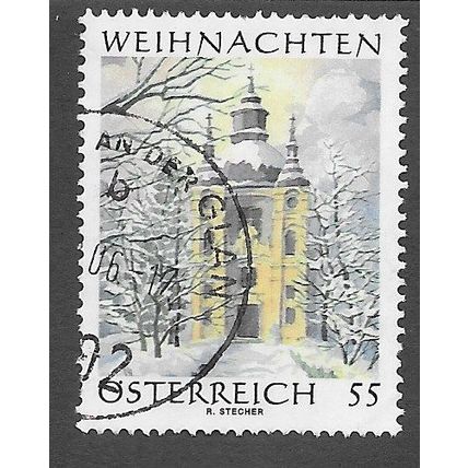 AUT 2006 55c 'CHRISTMAS' FINE USED (EBID73-258)