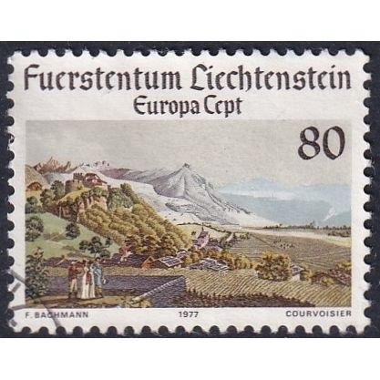 Liechtenstein 1977 SG 665 Used - Europa/CEPT (G-317)