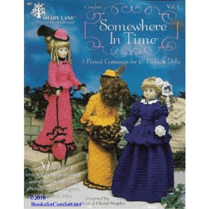 Somewhere In Time 5 Period Costumes for 15-in Fashion Dolls