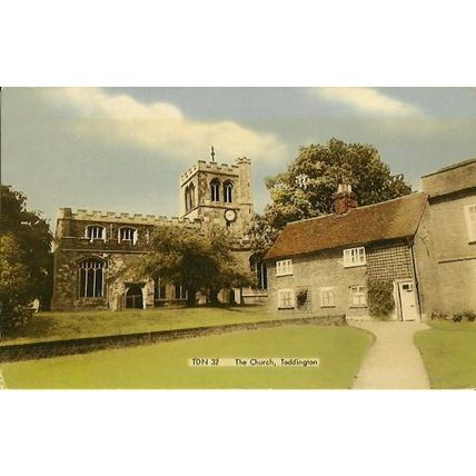 Bedfordshire TODDINGTON Church Postcard (Frith TDN 32)