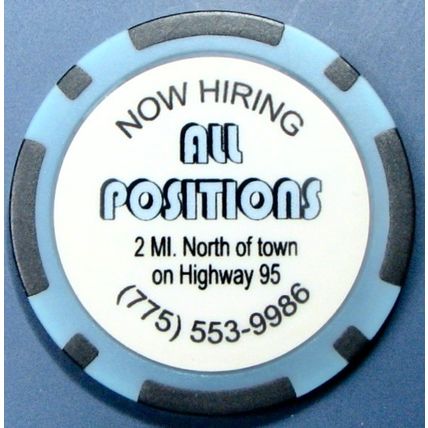 Angel's Ladies. Brothel Casino Chip. Beatty, NV. BR04.