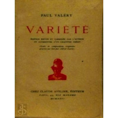 Variete - Edition Revue et Corrigee par L'auteur et Augmentee D'un Chapitre Ined
