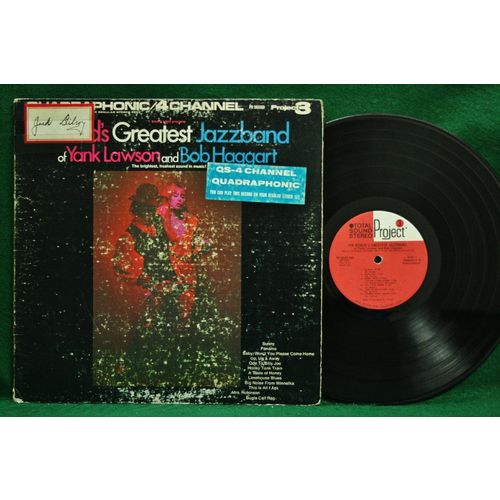 Yank Lawson & Bob Haggart - World’s Greatest Jazzband - Quad - PR 5033 QD - EX-