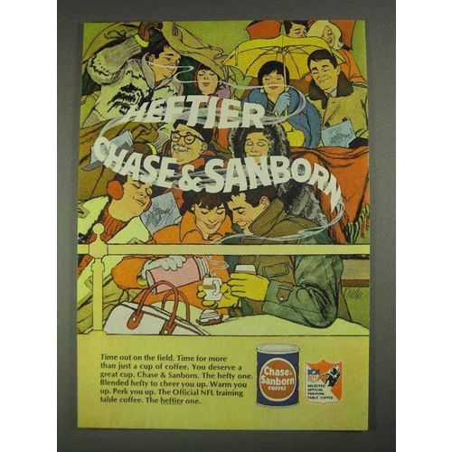 1967 Chase & Sanborn Coffee Ad