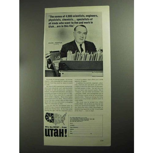 1968 Utah Industrial Promotion Board Ad