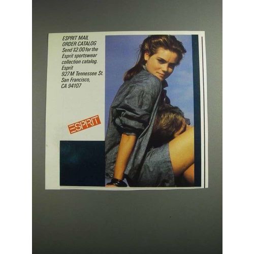 1984 Esprit Ad - Women's Fashion