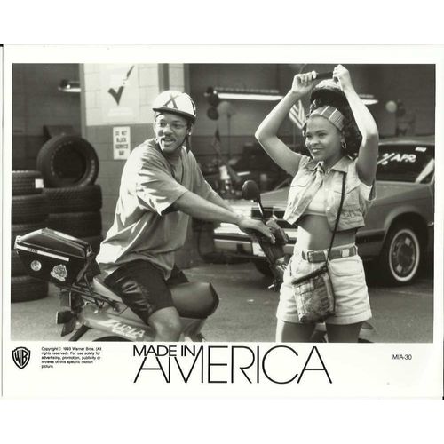 WILL SMITH & NIA LONG "Made In America" Press Still (MIA-30)