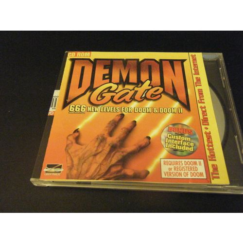 Demon Gate: 666 New Levels for Doom and Doom II (PC, 1995) - Vintage Game
