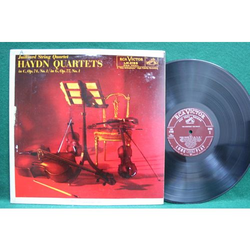 Juilliard String Qt. - Haydn: Qt. in C, Op. 74/In G, Op. 77 - LM 2168 - VG+