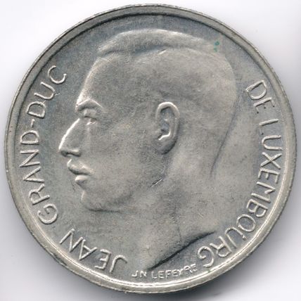 Luxembourg : 1 Franc 1972