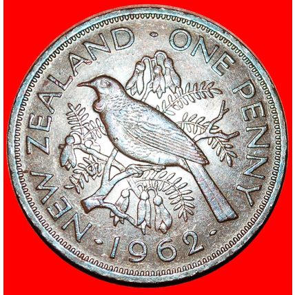 DRESSED QUEEN: NEW ZEALAND ★ PENNY 1962! LOW START★NO RESERVE