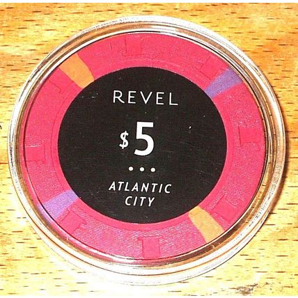 Revel $5. Casino Chip - Atlantic City, New Jersey - 2012