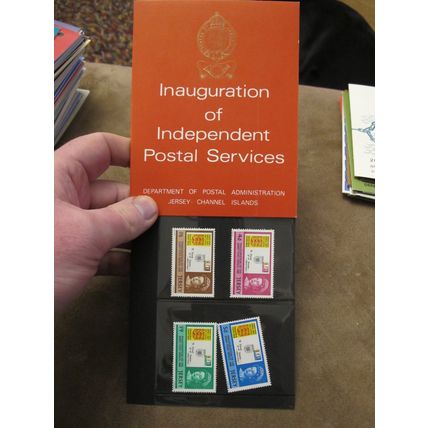 1969 Jersey Mint stamps presentation pack - Independent Postal Services