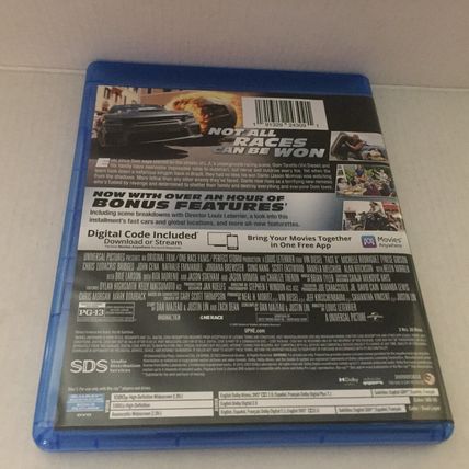 Official Collector's Edition Fast X Movie Blu-Ray Disc (No DVD No Digital)