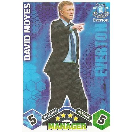 Match Attax 2009/10 Collection: Club Manager, Everton - Moyes