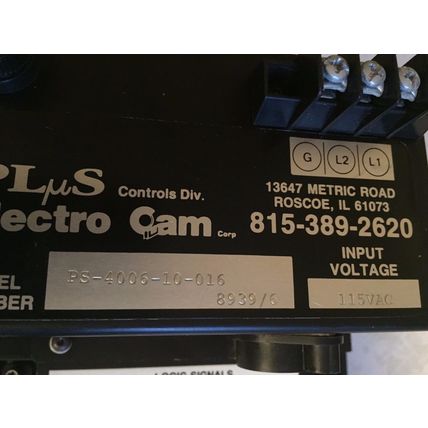 ELECTRO CAM PS-4006-10-01,DOBOY INTERFACE 120VAC PS-4006-10-016MDB,BR