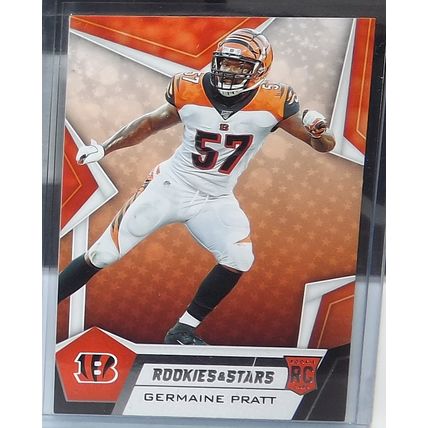 2019 Panini Rookies & Stars GERMAINE PRATT (Bengals) Rookie Card #161