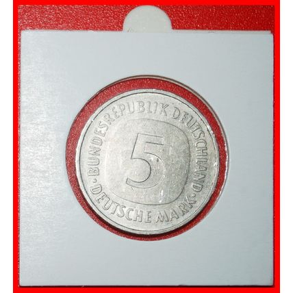 Ⰶ EAGLE 1975-2001:GERMANY★5 MARKS 1975G! BADEN-WUERTTEMBERG★LOW START★NO RESERVE
