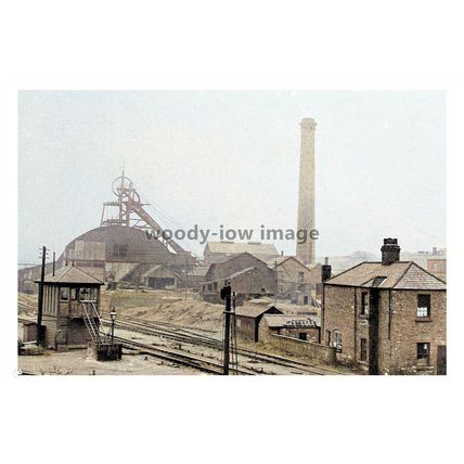 ptc5652 - Derbys. - Blackwell or "A Winning" Colliery, Blackwell Dale, print 6x4
