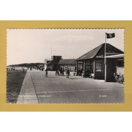 The Promenade, Stokes Bay - Postally Unused - K3459 Valentine`s Postcard