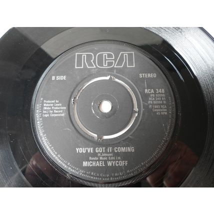7" 1983 . MICHAEL WYCOFF. (DO YOU REALLY LOVE ME) TELL ME LOVE.RCA 348.N MINT