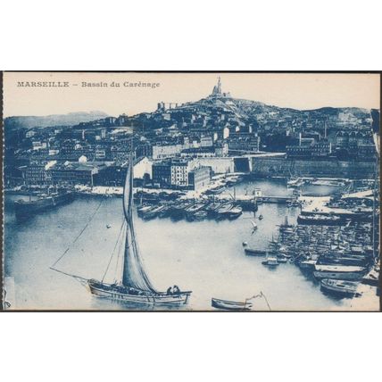 Bassin de Carénage, Marseille, c.1910 - CPA