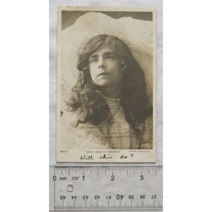 1904 postcard Miss Dorothy Frostik - Actress