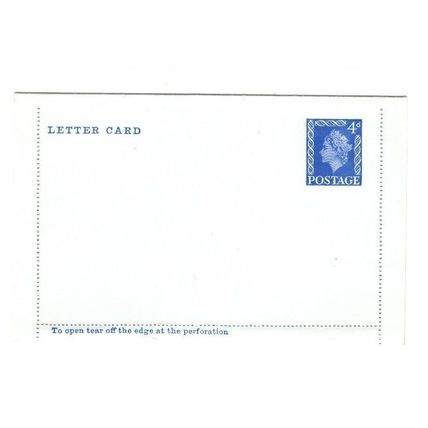 GB 4d Postal Letter Card Mint LCP26?