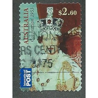 AUS 2013 $2.60 ' 60TH ANN OF CORONATION ' FINE USED (EBID38-638)