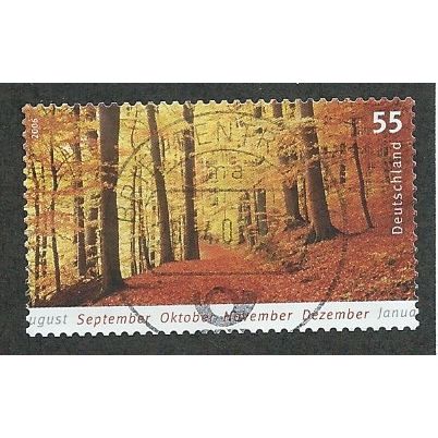 GER 2006 55c (S/A) ' AUTUMN ' FINE USED (EBID51-261)