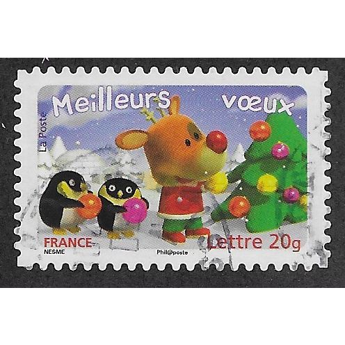 FRA 2006 (54c) 'CHRISTMAS AND NEW YEAR' FINE USED (EBID57-455)