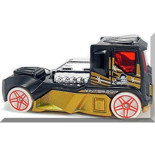 Hot Wheels - Rennen Rig: Holiday Hot Rods #5/6 (2017) *Black Edition / Walmart*