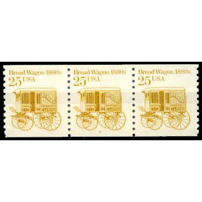 2136 25c Bread Wagon Very Fine MNH Dry Gum PNC 2/3 W1549