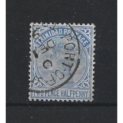 Trinidad.SG108 2 1/2d Bright Blue.Fine Used.Aug24j
