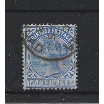 Trinidad.SG108 2 1/2d Bright Blue.Fine Used.Aug24l